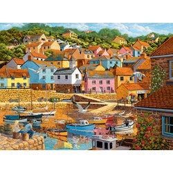 Ravensburger (14076) - "Coastal Retreats" - 500 piezas