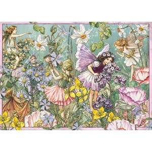 Ravensburger (19749) - "Flower Fairies" - 1000 piezas