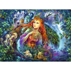 Ravensburger (14693) - "Fairy World No.1, Fairy of the Forest" - 500 piezas