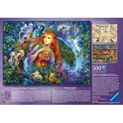 Ravensburger (14693) - "Fairy World No.1, Fairy of the Forest" - 500 piezas