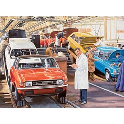 Ravensburger (14817) - Trevor Mitchell: "The Factory Worker" - 500 piezas