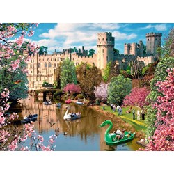 Ravensburger (14064) - "Picturesque Warwickshire" - 500 piezas