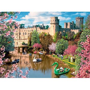 Ravensburger (14064) - "Picturesque Warwickshire" - 500 piezas