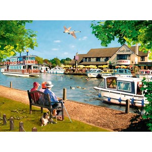 Ravensburger (14051) - "Picturesque Norfolk" - 500 piezas