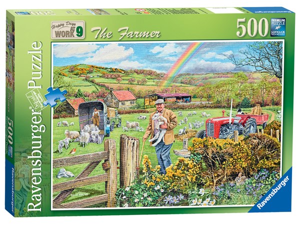 Ravensburger (14360) - Trevor Mitchell: "The Farmer" - 500 piezas