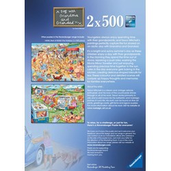 Ravensburger (14072) - "Day with Grandma and Grandpa" - 500 piezas