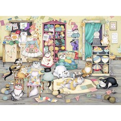 Ravensburger (14079) - Linda Jane Smith: "On the High Street" - 500 piezas