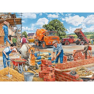 Ravensburger (14736) - Trevor Mitchell: "The Builder" - 500 piezas