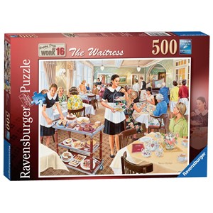 Ravensburger (14818) - Trevor Mitchell: "The Waitress" - 500 piezas
