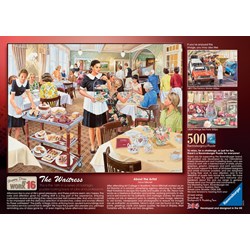 Ravensburger (14818) - Trevor Mitchell: "The Waitress" - 500 piezas