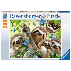 Ravensburger (14790) - "Sloth Selfie" - 500 piezas
