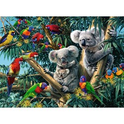 Ravensburger (14826) - "Koalas in a Tree" - 500 piezas