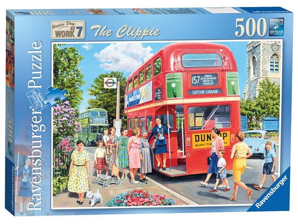 Ravensburger (14292) - Trevor Mitchell: "The Clippie" - 500 piezas