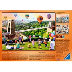 Ravensburger (19654) - Kevin Walsh: "Bristol" - 1000 piezas