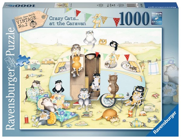 Ravensburger (19588) - Linda Jane Smith: "The Caravan" - 1000 piezas