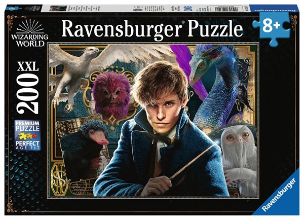 Ravensburger (12611) - "Fantastic Beasts" - 200 piezas