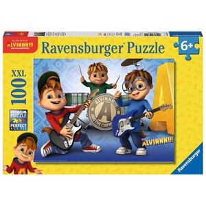 Ravensburger (10712) - "Alvin & the Chipmunks" - 100 piezas