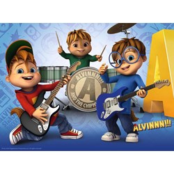 Ravensburger (10712) - "Alvin & the Chipmunks" - 100 piezas