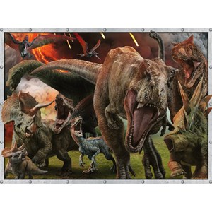 Ravensburger (10915) - "Jurassic World Fallen Kingdom" - 100 piezas