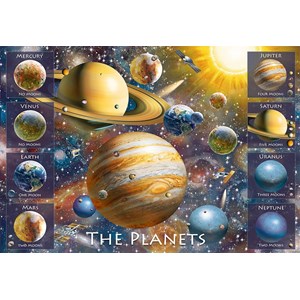 Ravensburger (10853) - "The Planets" - 100 piezas