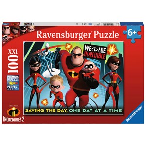 Ravensburger (10716) - "The Incredibles 2" - 100 piezas