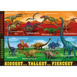 Ravensburger (05516) - "Extreme Dinosaurs" - 60 piezas