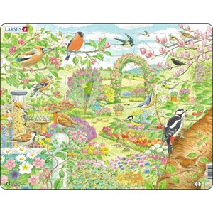 Larsen (FH37) - "Garden birds and flowers" - 60 piezas