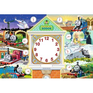 Ravensburger (07327) - "Thomas Right on Time Puzzle" - 60 piezas
