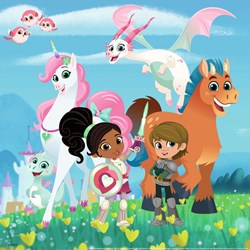 Ravensburger (08056) - "Nella the Princess Knight" - 49 piezas