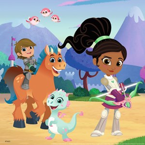 Ravensburger (08056) - "Nella the Princess Knight" - 49 piezas