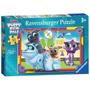 Ravensburger (08673) - "Puppy Dog Pals" - 35 piezas
