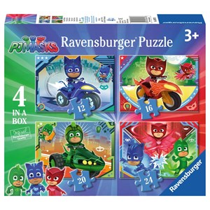 Ravensburger (06974) - "PJ Masks" - 12 16 20 24 piezas