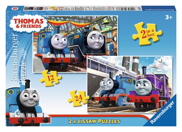 Ravensburger (07237) - "Thomas & Friends" - 12 24 piezas