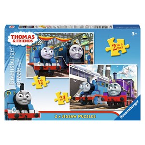 Ravensburger (07237) - "Thomas & Friends" - 12 24 piezas