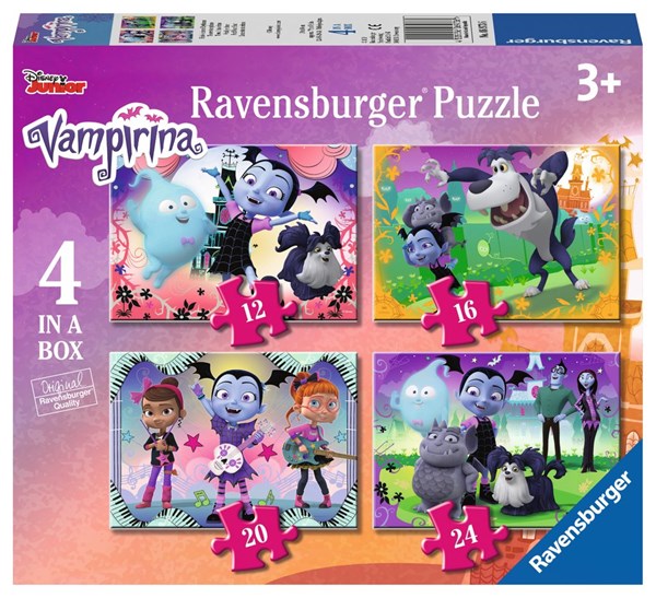 Ravensburger (06973) - "Vampirina" - 12 16 20 24 piezas