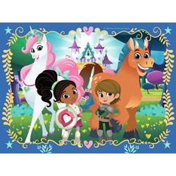 Ravensburger (06982) - "Nella the Princess Knight" - 12 16 20 24 piezas