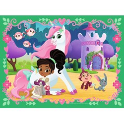 Ravensburger (06982) - "Nella the Princess Knight" - 12 16 20 24 piezas