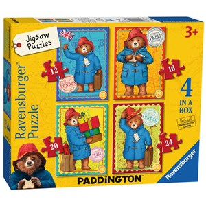 Ravensburger (06893) - "Paddington Bear" - 12 16 20 24 piezas