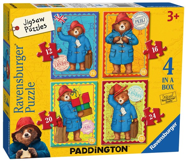 Ravensburger (06893) - "Paddington Bear" - 12 16 20 24 piezas