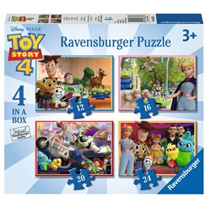 Ravensburger (06833) - "Toy Story 4" - 12 16 20 24 piezas