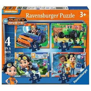 Ravensburger (06983) - "Rusty Rivets" - 12 16 20 24 piezas