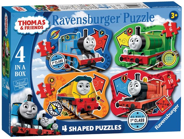 Ravensburger (06978) - "Thomas & Friends, Big World Adventures" - 4 6 8 10 piezas