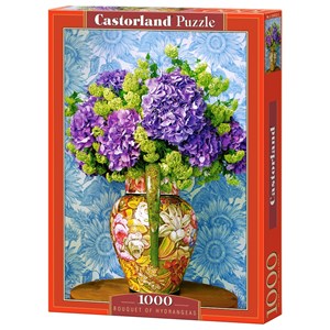 Castorland (C-104352) - "Bouquet Of Hydrangeas" - 1000 piezas
