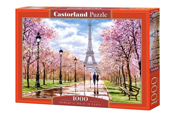 Castorland (C-104369) - "Romantic Walk In Paris" - 1000 piezas