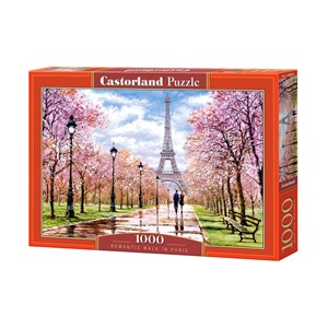 Castorland (C-104369) - "Romantic Walk In Paris" - 1000 piezas