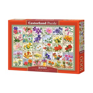 Castorland (C-104338) - "Vintage Floral" - 1000 piezas