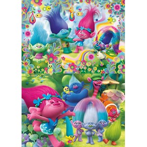 Clementoni (07128) - "Trolls" - 60 piezas