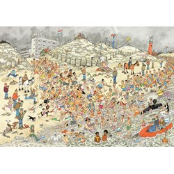 Jumbo (19040) - Jan van Haasteren: "New Year's Dip" - 2000 piezas