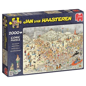 Jumbo (19040) - Jan van Haasteren: "New Year's Dip" - 2000 piezas
