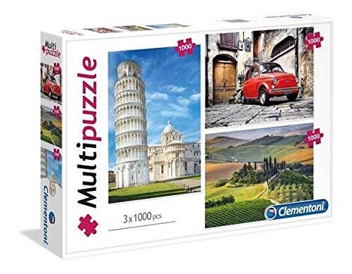 Clementoni (08011) - "Italy" - 1000 piezas